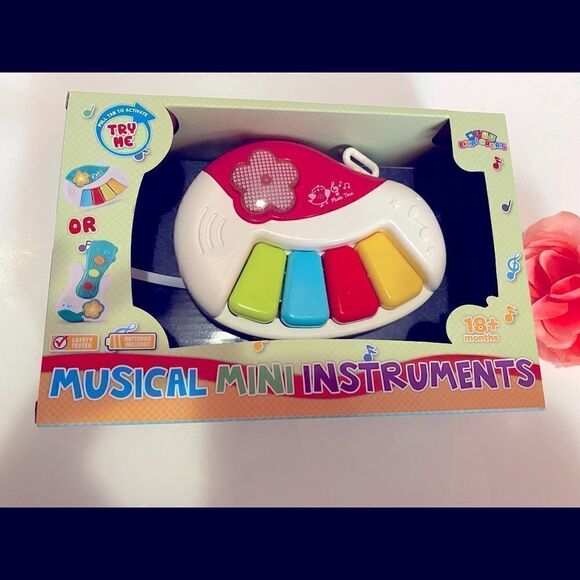 🛍 Mini Explorers Musical Mini instruments  Plays 12  fantastic Songs 18+months - Picture 1 of 6